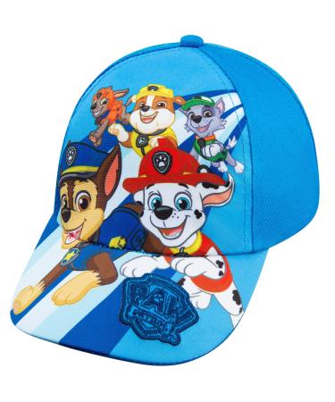 Nickelodeon Chase Marshal and Rubble Boys Baseball Cap - Red and Blue - Ages 2-4T - Adjustable