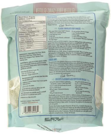 Bob's Red Mill Bob's Red Mill Gluten Free 1 to 1 Baking Flour 1240 Grams & Gluten Free All Purpose Baking Flour 1.24 kilo Gram Baking Flour + Baking Flour 1.24kg - Buy Online on GoSupps.com