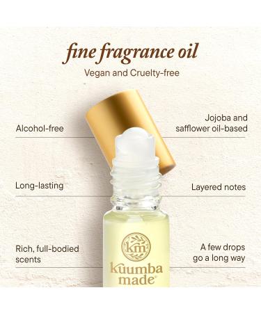 Kuumba Made Arabian Rose Fragrance Oil Long-Lasting Small-Batch Perfume Roller Vegan Alcohol-Free 0.15 Fl Oz 0.15 Fl Oz (Pack of 1) - Buy Online on GoSupps.com