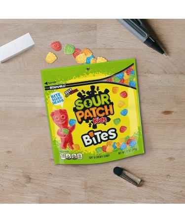 SOUR PATCH KIDS Bites Original and Watermelon Variety Pack - 12oz (Pack of 3) - Buy Online on GoSupps.com