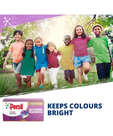 Persil 3 in 1 Colour Protect Laundry Washing Capsules - 96 washes | Recyclable Plastic-Free Box | Keeps Colors Bright - Buy Online on GoSupps.com