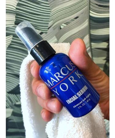 Marcus Yort Men s Daily Anti-Aging Facial Serum | Lightweight All-Natural Moisturizer for Men - 2 OZ - Shop Now for International Shipping - Buy Online on GoSupps.com