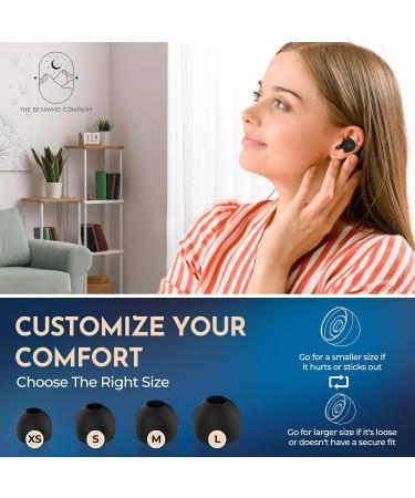 Sleep Ear Plugs | Noise Reduction 33dB | Comfortable Silicone Design for Restful Nights - Buy Online on GoSupps.com