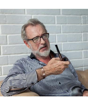 Buy RainSo European Pure Copper Magnetic Health Bracelet for Men - Stylish & Therapeutic in Black Gift Box - Buy Online on GoSupps.com