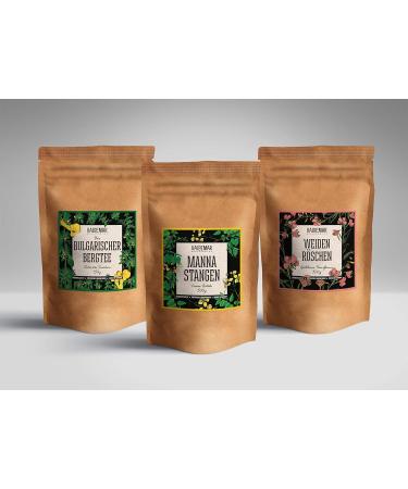  Valdemar VALDEMAR MANUFAKTUR LEMONGRASS TEA 100g (Cymbopogon citratus lemongrass) - hand-packed in Germany - Buy Online on GoSupps.com