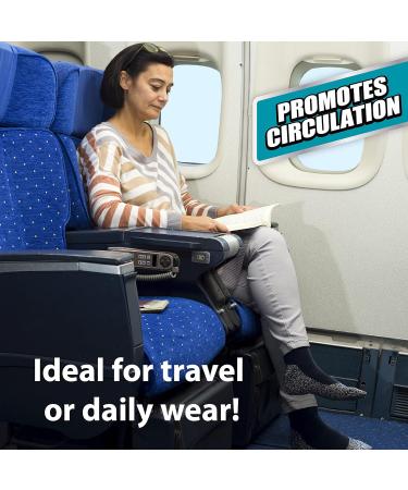 Shop 35 Compression Stockings - Black 1 Pair | Global Shipping Available - Buy Online on GoSupps.com