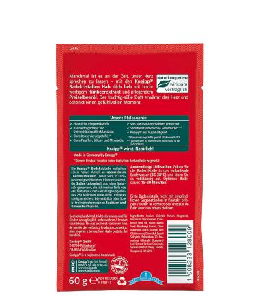 Kneipp Bath Crystals - I Love You Pack of 6 (6 x 60g) | International Shipping Available - Buy Online on GoSupps.com