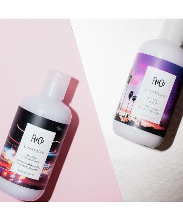 R+Co Sunset Blvd Daily Blonde Shampoo 8.5oz - Brighten & Maintain Blonde Hair - Buy Online on GoSupps.com