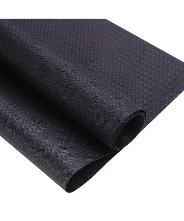 Outdoor Fabric Black 210 Denier Ripstop Nylon Fabric 60" Wide Waterproof for Tent Water Repellent Dustproof Airtight Inflatable Curtains Tarp Cover(2 Yard) Black 2 yard