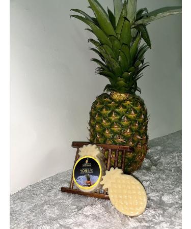 Organic Pineapple Yoni Bar Soap | PH Balanced Feminine Cleansing Bar (Eliminates Odor, Itching, and Moisturizes) - 1 Pack - Buy Online on GoSupps.com