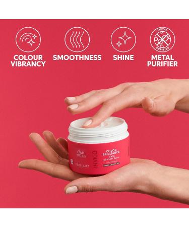 Wella Professionals Invigo Color Brilliance Coarse Hair Colour Mask 150ml - Buy Online on GoSupps.com