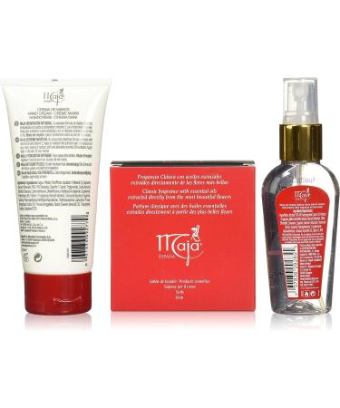 Maja Classic 3 PC Gift Set with Zipper Bag - Authentic Spanish Fragrance - Buy Online on GoSupps.com