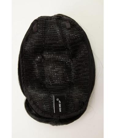 WIG ME UP O2-1B Black Hairpiece Bun - Stylish Hair Knot & Bow for All Occasions - Buy Online on GoSupps.com