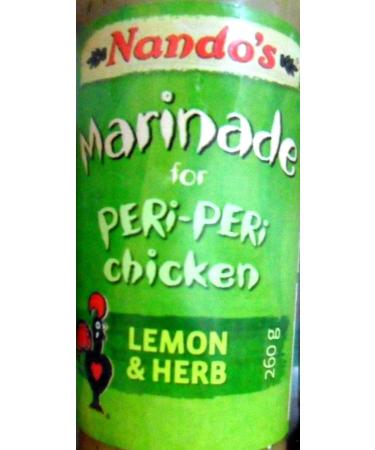 Lemon & Herb Peri Peri Marinade 260g de Nando - Buy Online on GoSupps.com