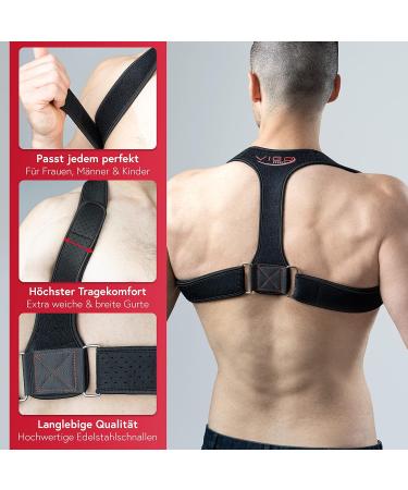 Vigo Sports I Back Straightening Owners | Size-Adjustable Posture Correction Support for Men & Women | Premium Shoulder Strap for Confidence - Buy Online on GoSupps.com