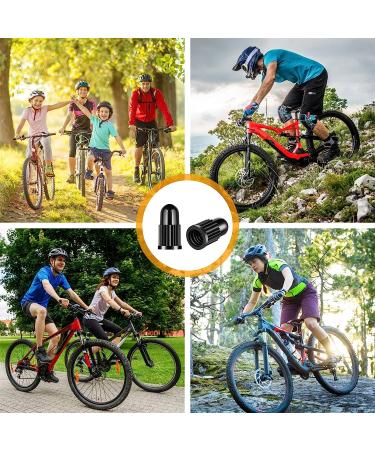 HZJD Presta Valve Caps - 25PCS French Valve Cap for Mountain and Road Bikes - Plastic Dust Cap, Corrosion Resistant - Buy Online on GoSupps.com
