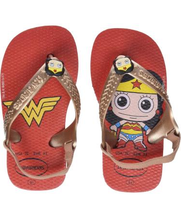 Havaianas Unisex Babies Heroes Sandals - Ruby Red (6 UK Child) - Buy Online on GoSupps.com