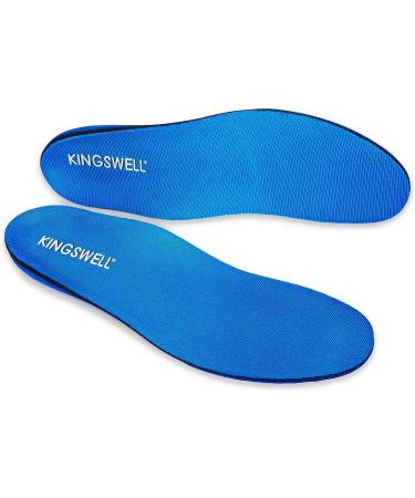 Plantar Fasciitis Relief Insoles - Arch Support Orthotics for Women & Men, XL Size, Blue, Heel Pain, Flat Feet, High Arches, Overpronation - Men's 11-13 / Women's 12-14 - Buy Online on GoSupps.com
