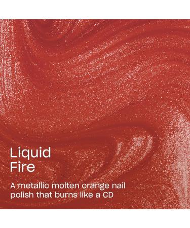 Shop OPI Nail Lacquer - Opaque Multicolor Metallic Nail Polish | Chip Resistant | Mega Mix Collection Liquid Fire - Buy Online on GoSupps.com