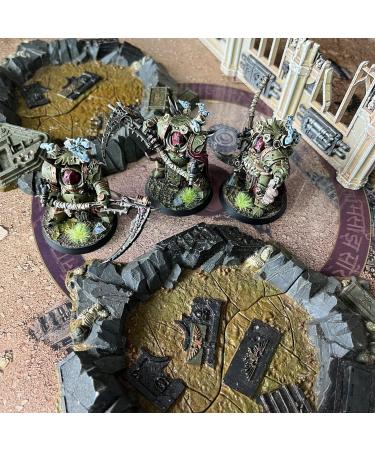 Jucoci Objective Point Markers 6PCS Set Objective Marker Compatible with WH40k Wargame (Miniature Not Included)  Red - Buy Online on GoSupps.com