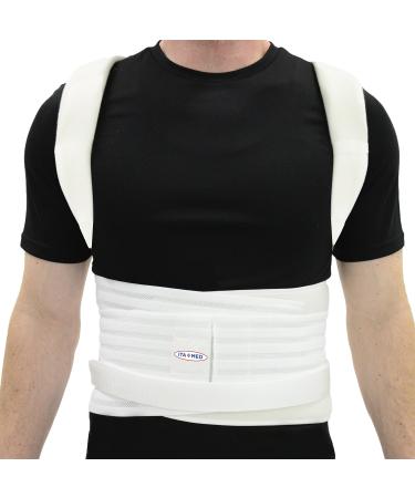 Ita-med Complete Posture Corrector Back Support Brace for Men XX-Large
