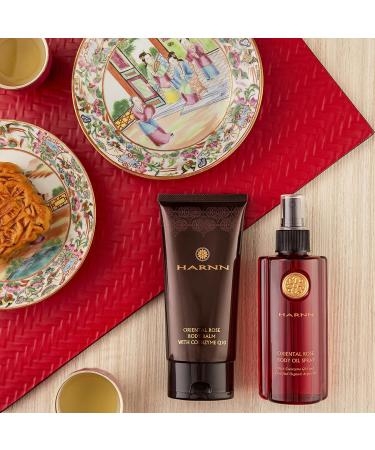 HARNN Skin Purifying Body Scrub Oriental Rose | Gentle Exfoliating Scrub with Coenzyme Q10 150g - Perfect for All Skin Types - Buy Online on GoSupps.com