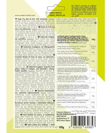 SWEET-SWITCH 12 x 100 g - Fruit Fantasia - Caramel - Sans sucre - Sans gluten - Vegan - KETO - Buy Online on GoSupps.com