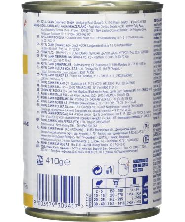Royal Canin Veterinary Diet Canine Cardiac Adult Dog Wet Food 410 g (Pack of 12) 4.92 kg (Pack of 1) - Buy Online on GoSupps.com