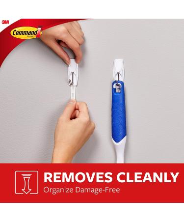 Command Medium Wire Toggle Hooks  Damage Free Hanging Wall Hooks with Adhesive Strips  No Tools Wall Hooks for Hanging Organizational Items in Living Spaces  7 White Hooks and 8 Command Strips Indoor 6 Hooks - Buy Online on GoSupps.com