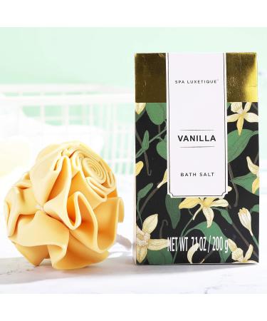 Spa Luxetique 10pcs Vanilla Bath Gift Set | Birthday Gifts for Her - Bubble Bath, Bath Bombs, Hand Cream | Women s Spa Gift Set - Buy Online on GoSupps.com