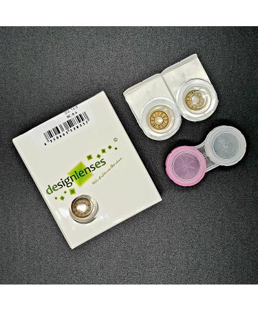 Buy Yellow Sharingan Colored Contact Lenses for Date A Live Cosplay | Soft Design 1 Pair (2 Pieces) - Buy Online on GoSupps.com