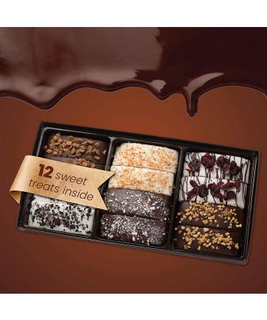 Barnett's Gourmet Chocolate Biscotti Gift Basket - Perfect Holiday Cookie Gift for Him & Her | Ideal for Christmas, Valentine's, Mother's & Father's Day - Buy Online on GoSupps.com