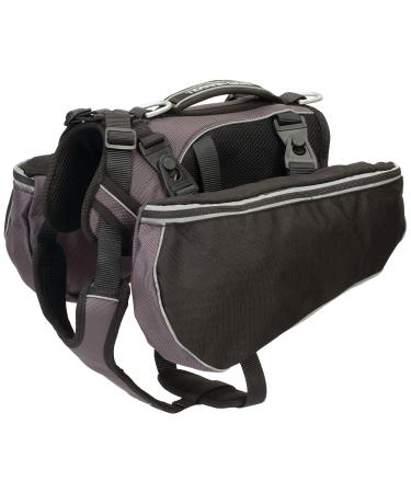Terrain D.O.G. 07-9421-H2 Adventure Pack, Black/Gray, Large, Black/Grey Large Black/Gray