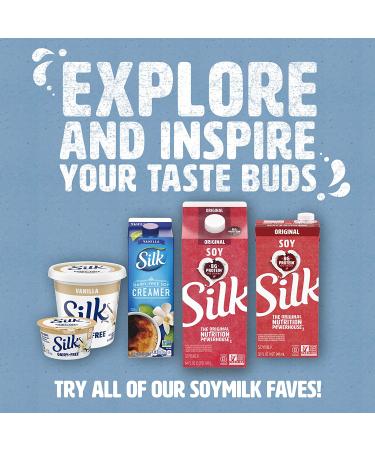 Soy Vanilla Non-Dairy Milk, 32 oz Cartons (Pack of 6) - Individually Packaged Dairy-Free Soy Milk - Buy Online on GoSupps.com