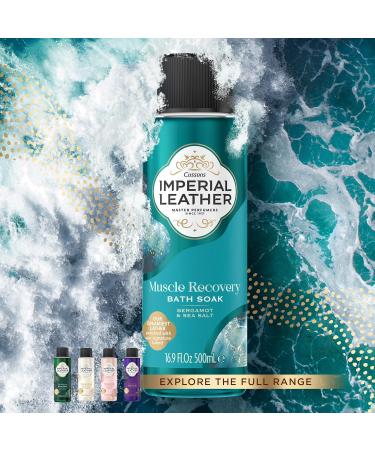 Imperial Leather Muscle Recovery Bath - Refreshing Bubble Bath & Restaurant Bergamot & Sea Salt Scent - Gentle Skin Care Bulk (4 x 500ml) White - Buy Online on GoSupps.com