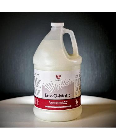Enz-O-Matic Enzyme Drain Cleaner - Organic & Multi-Purpose 1 Gallon Waste Degrader & Odor Neutralizer - Fresh Scent Bathroom Accessory - Buy Online on GoSupps.com