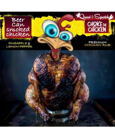  Quasi & Squatch Quasi & Squatch BBQ Bottles - SlumHog Millionaire (Pork Rub) & Chicken Rub | BBQ Seasoning - Two Large BBQ Bottles 440g - Buy Online on GoSupps.com