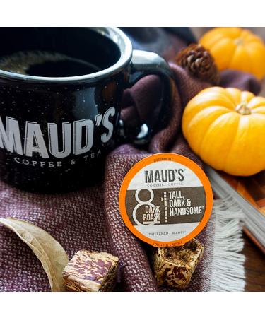 Maud's Dark Roast Decaf Coffee Pods - 100ct | Solar Energy Produced | 100% Arabica | KCup Compatible | California Roasted - Buy Online on GoSupps.com