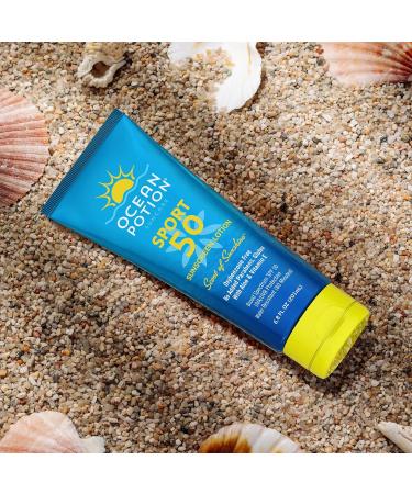 Ocean Potion Sport Sunscreen Lotion SPF#50 6.8oz 6.8 Fl Oz (Pack of 1) - Buy Online on GoSupps.com