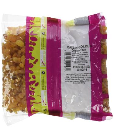 Profruit Golden Raisins, 6 x 500g