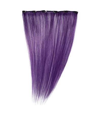 American Dream Clip in Extension Human Hair Dark Purple 18-Inch