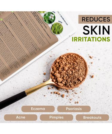 Davis Finest Organic Reetha Soap Nuts Powder 250g - Ayurvedic SLS-Free Shampoo for Deep Cleansing & Dry Itchy Scalp - International Shipping - Buy Online on GoSupps.com