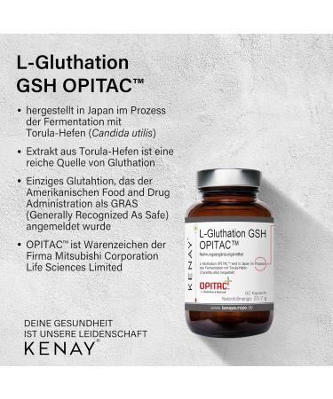 L-Gluthation GSH OPITAC 60 Capsules Dietary Supplement - Buy Online on GoSupps.com