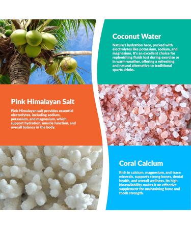 Hydrating Electrolyte Drink Mix - Mango Tangerine | 30 Servings | Non-GMO Sugar-Free Coconut Water Powder | 5 Key Electrolytes & Vitamins for Optimal Hydration - Buy Online on GoSupps.com