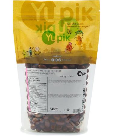 Yupik Organic Chocolate Toffee Pistachios 1kg 6 Count 1 kg (Pack of 6) - Buy Online on GoSupps.com
