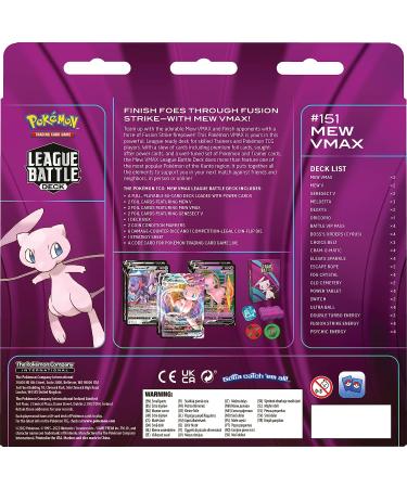 Pok mon TCG Mew VMAX League Battle Deck - Buy Now for Competitive Play! - Buy Online on GoSupps.com