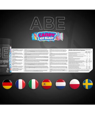 Applied Nutrition ABE Pre Workout 375g + 700ml Protein Shaker - Candy Ice Blast Bundle - Buy Online on GoSupps.com