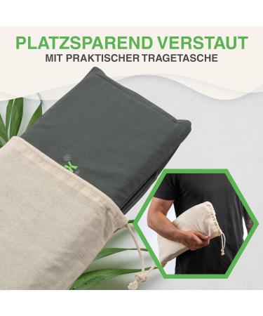 Backlaxx Acupressure Belt for Back Pain Relief | Adjustable Support - Ideal for Home & On-the-Go | Slate Gray - Buy Online on GoSupps.com