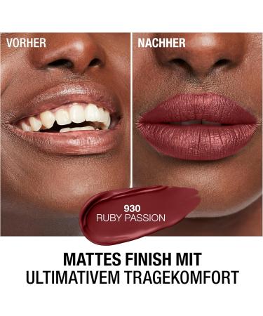  Manhattan Manhattan Lasting Perfection Mega Matte Lip Color Fb. 930 + Renne - Buy Online on GoSupps.com