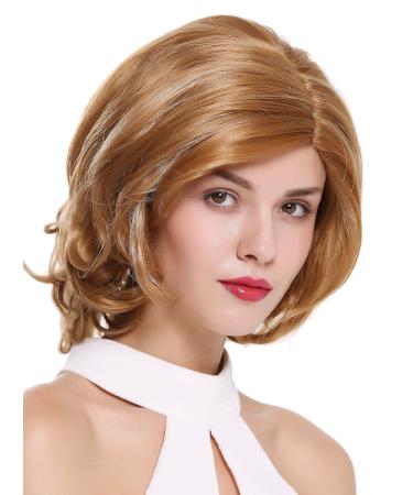 WIG ME UP DW-2550A-MT-26L+22T Women's Short Wavy Blonde Highlighted Wig | Monofilament Parting | International Shipping Available - Buy Online on GoSupps.com